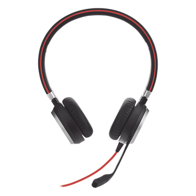 Diadema / Auricular Jabra Evolve 40 Duo / USB y 3.5mm / Cancelación de Ruido Pasiva / Indicador de Ocupado (6399-823-109) - Imagen 3