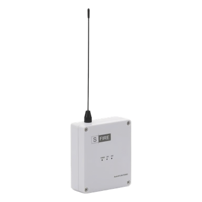 Transmisor inalámbrico / Alimentado a 12Vcc / Entrada de 2 contactos secos NA / Distancia máxima de transmisión 2500 metros (Linea de vista) - Imagen 3