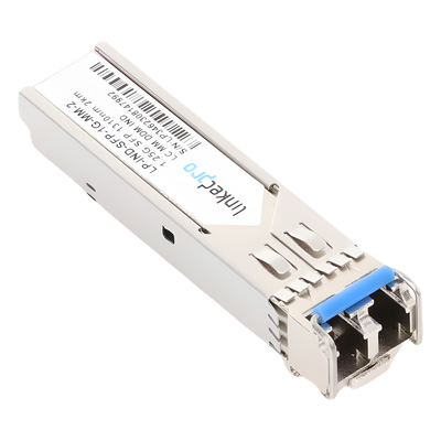 Transceptor Óptico Industrial SFP (Mini-Gbic) / Multimodo 1310 nm / 1.25 Gbps / 1000BASE-SX / Conectores LC/UPC Dúplex / DDM / Hasta 2 km - Imagen 6