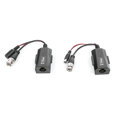 Kit de transceptores activos con conector para alimentación (12V/24Vcc/AC) TurboHD para aplicaciones de video por UTP Cat5e/6 en HD. Distancia de hasta 150 m en 4K - Imagen 3