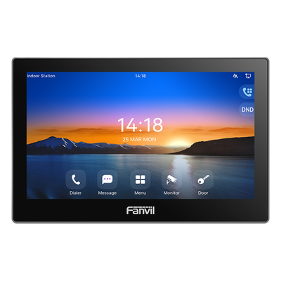 Monitor Audio/Video  IP/SIP para interior, Wi-Fi, pantalla táctil de 7", Apertura remota