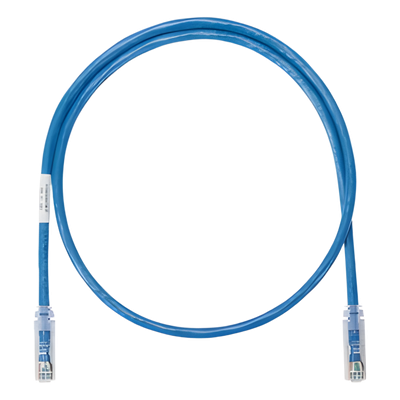 Cable de Parcheo UTP Categoría 6, con Plug Modular en Cada Extremo - 2 Metros (6.56 Pies) - Azul