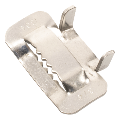 Hebilla de Acero Inoxidable T, 3/4", 100 piezas
