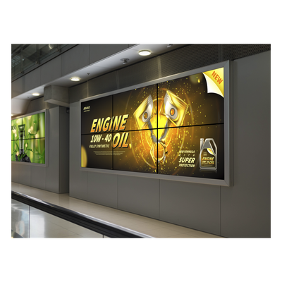 Kit Videowall Comercial 3X2 / Incluye 6 Pantallas 55" / 2 Controladores de 2 Entradas HDMI / Base de Pared