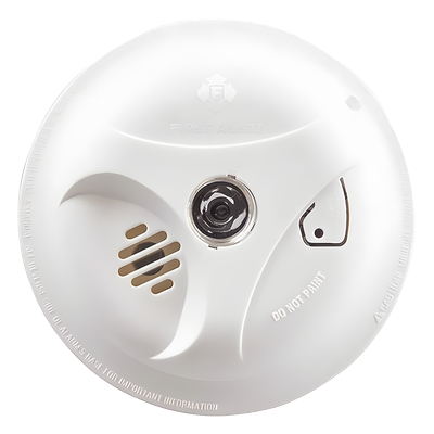 Detector de Humo Autónomo, No Requiere Panel, LED de Escape, Sensor por Ionización, Batería 9 V reemplazable  