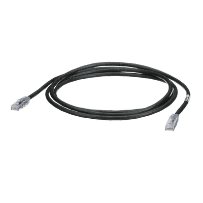 Cable de Parcheo TX6, UTP Cat6, 24 AWG, CM, Color Negro, 2.13 Metros (7 Pies) - Imagen 5