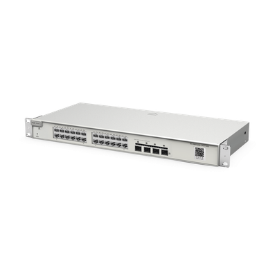 Switch Administrable Capa 2+ Plus, con 24 puertos Gigabit, 4 puertos SFP+ para fibra 10Gb, gestión gratuita desde la nube. - Imagen 3