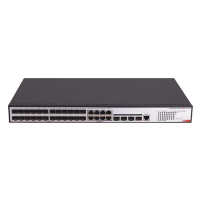 Switch Gigabit  / Administrable / 24 Puertos SFP GE / 8 Puertos RJ45 GE / 4 Puertos SFP de 10G / Configuración Nube Hik-PartnerPro / Soporta IGMP