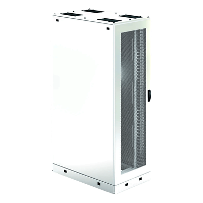 Gabinete para Servidor ProLine S1, 45U, Dimensiones 2163 x 800 x 1200 mm, Acero Blanco RAL 9003, Base con Ruedas/Niveladores, Incluye Soporte para Regletas, Manejo de Cableado y Puerta Perforada Flujo de Aire