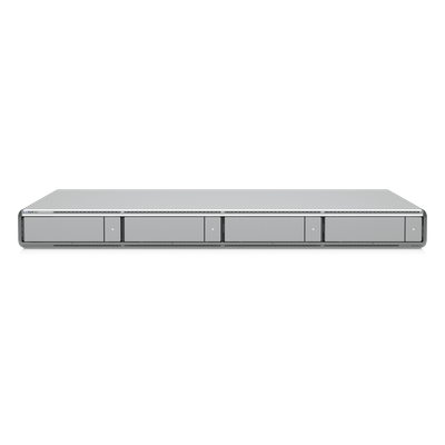 UNVR G2 UniFi Protect 1U con 4 Bahías para Discos Duros, Soporte para hasta 60 Cámaras HD, 50 Cámaras 2K o 30 Cámaras 4K, Puerto 10G SFP+ y 2.5GbE, Análisis Edge-AI Integrado