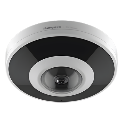 Cámara IP Fisheye / 6 Megapixel / 180° / WDR 120 dB / IR 20 m (65.6 ft) / IP67 IK10 / PoE / Audio Bidireccional