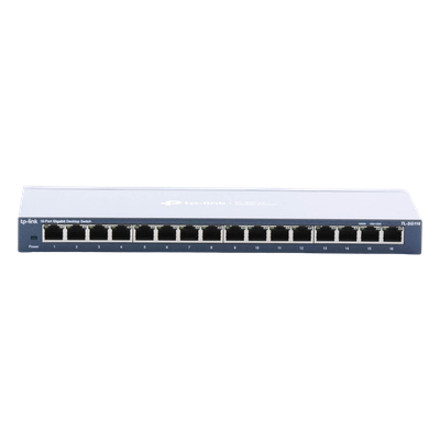 Switch Gigabit no administrable de 16 puertos 10/100/1000 Mbps para escritorio - Imagen 6