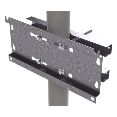 Herraje para Fijación a Pared, Torre o Poste compatible con LP-FORTE-09U-R3. - Imagen 3