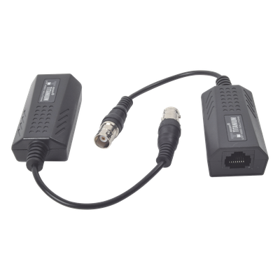 Kit EXTENSOR IP por cable CABLE COAXIAL para distancias de HASTA 200 m / REUTILIZA EL CABLEADO EXISTENTE PARA CONECTAR CÁMARAS IP / No Requiere Energía / Transmisión en Tiempo Real / Protección Contra Sobretensiones Incorporada - Imagen 3