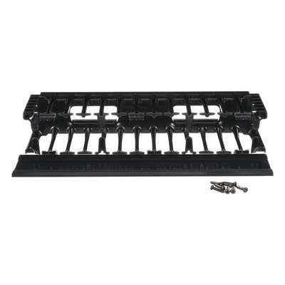 Organizador de Cables Horizontal NetManager de Alta Densidad, Sencillo (Solo Frontal), Para Rack de 19in, 2UR - Imagen 4
