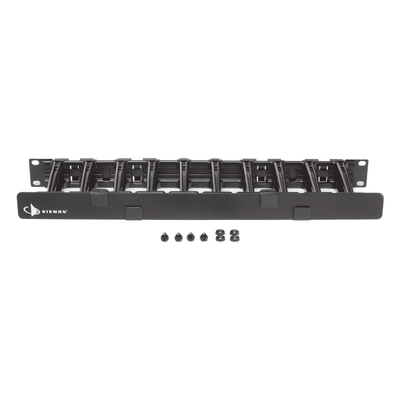 Organizador de Cable Horizontal RouteIT, Sencillo, Para Rack de 19in, 4in de profundidad, 1UR - Imagen 8