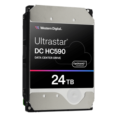Disco Duro Empresarial WD Ultrastar DC HC590 / 24TB / SATA 6Gb/s / 7200 RPM / OptiNAND / CMR / HelioSeal - Imagen 3