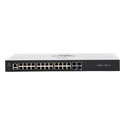 Switch cnMatrix EX1028 de 24 puertos Gigabit Ethernet y 4 SFP, Capa 2, gestión en la nube - Imagen 5