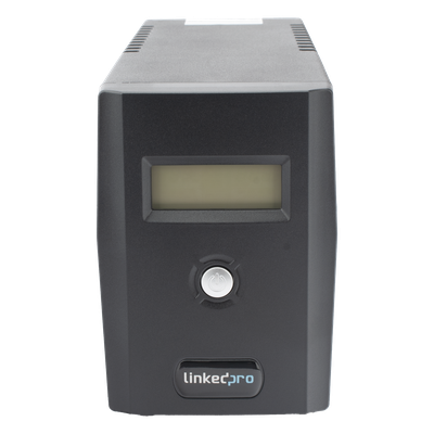 UPS 600VA/360 W Pantalla LCD / Línea Interactiva 120Vca / 6 tomas 5-15R (4 Respaldadas) / Regulación de Voltaje / Protección RJ45 - Imagen 4