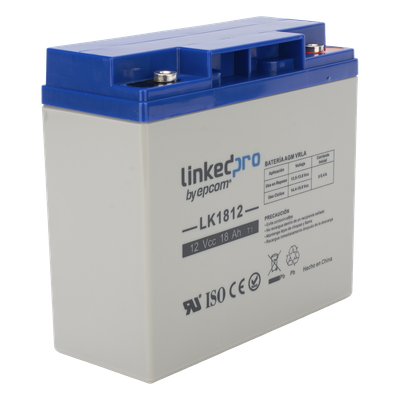 Batería de respaldo 12 V | 18 Ah | AGM | Especial para Seguridad Electrónica | UPS | Sistemas de Emergencia | Vida útil 5 años | Terminales T1 - Imagen 3