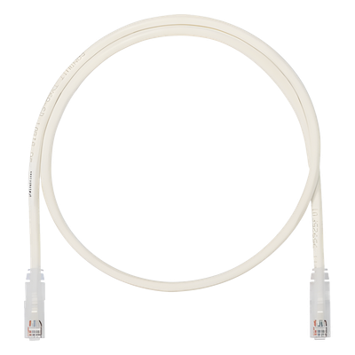 Cable de Parcheo UTP / Cat6A / 24 AWG / CM / 5.18 m (17 ft) / Blanco