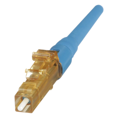 Conector de Fibra Óptica LC Simplex OptiCam, Monomodo 9/125 OS2, Pre-pulido, Color Azul - Imagen 5