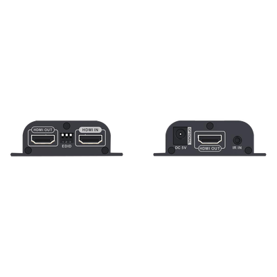 Kit Extensor HDMI para distancias de 50 metros / Soporta resoluciones 720 y 1080P @ 60 Hz / Cat 6, 6a y 7 / Salida Loop en el Tx para visualización local / Configuración EDID / Soporta control remoto del equipo fuente / Alimente solo el Tx - Imagen 5