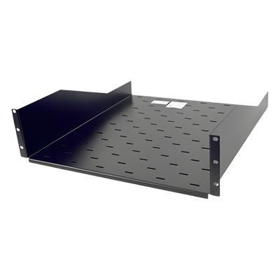 Charola para Rack de 19", 50 cm de Profundidad, 3UR. Capacidad carga: 30 Kg