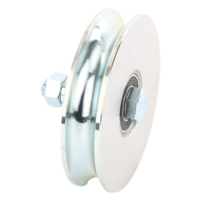 Rueda de 14 cm SIN Soporte / Soporta hasta 550 kg / Canal Tipo "U" - Imagen 4