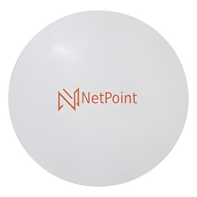 Antena de parabola profunda, blindada, con supresión al ruido de 6 ft, 4.9-6.4 GHz, Ganancia 41 dBi con SLANT de 45 ° y 90 °, ideal para distancias superiores a 100 km, Conectores N-hembra, montaje con alineación milimétrica.