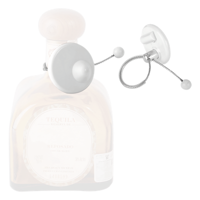 Paquete de 100 Tags RF Para Botellas, Color Gris Claro