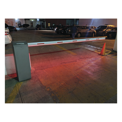 Barrera vehicular izquierda / Soporta brazo de hasta 3 m / Apertura en 1.5 s /Final de carrera ajustable por programación / Movimiento fluido / Diseño elegante color gris - Imagen 12