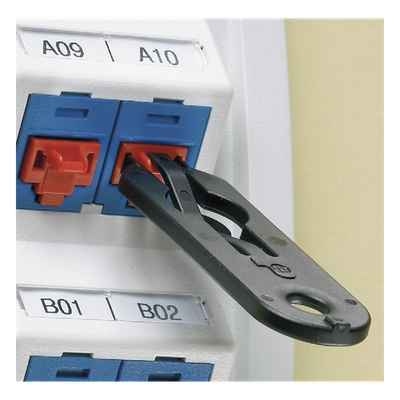Kit de 10 Dispositivos para Bloquear Puertos Jack RJ45, Color Azul, Incluye Llave de Extracción - Imagen 4