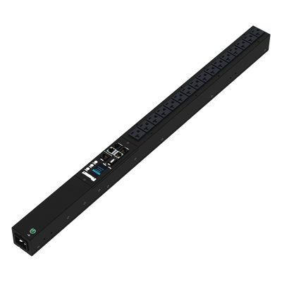PDU G6 Monitoreable (MI) para Distribución de Energía, Enchufe de Entrada NEMA 5-15P, Con 16 Salidas NEMA 5-20R, de Instalación Vertical, 120 Vca, 15 Amp - Imagen 4