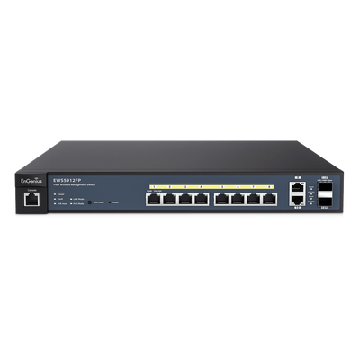 Controlador switch Poe serie Neutron de 8 puertos, (soporta hasta 50 AP serie Neutron)