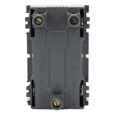 Módulo Dúplex de Contactos Eléctricos 10A 127V Color Blanco / Compatible con Cajas para Pavimento SM-CPAV-2 y SM-CPAV-4 / Requiere Adaptador SM-ADAP-FP para Fijación / Modelo 25424-30 - Imagen 4