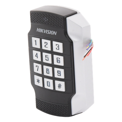 Lector de Tarjetas MIFARE y Contraseñas / Wiegand W26 - W34 y RS-485 / IP65 / IK10 / Estetico y Facil de Utilizar / Indicador LED - Imagen 5