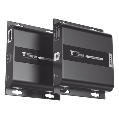 Kit Extensor HDMI para distancias de 120 metros / Resolución 4K @ 30Hz / Cat 6 / Soporta conexión Uno a Uno y Uno a Muchos / Soporta hasta 253 Rx / Baja Latencia / Uso 24/7 / Soporta HDbitT / Compatible con Switch Gigabit