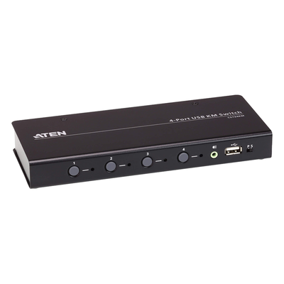 Switch KM USB| 4 Puertos | Boundless Switching | RS232 | Controla 4 Computadoras con 1 Teclado/Mouse - Imagen 3