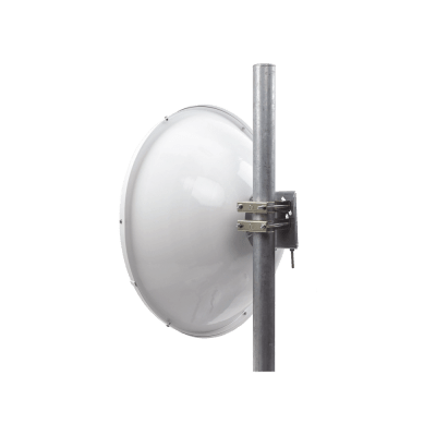 2 Antenas Direccionales de Alto Rendimiento/ Parábola profunda para mayor aislamiento al ruido / 29 ± 1 dBi / 4.9 - 6.4 GHz / Conectores N-Hembra / Fácil Montaje y Soporte de acero inoxidable / Radomo Incluido - Imagen 7