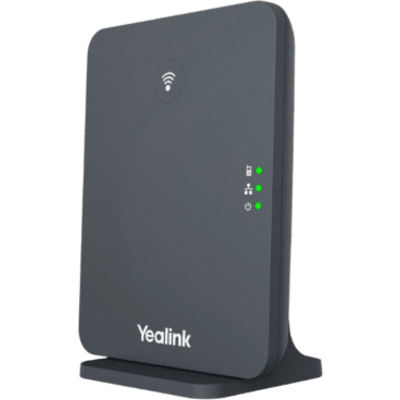 Estación Base DECT IP Yealink W70B de Alto Rendimiento para Telefonía Inalámbrica Empresarial