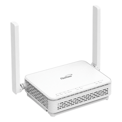 ONU GPON WiFi 6 (2.4/5 GHz), 2 antenas de 5 dBi, Compatible con OLT de Terceros, MIMO 2x2, 2 Puertos Gigabit, conector SC/UPC, (Gestión WAN desde la Interfaz de la ONU)