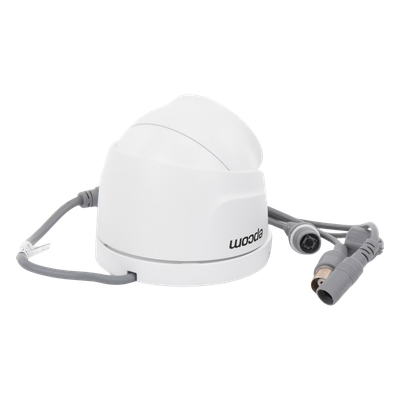 AUDIO POR COAXITRON / Domo TURBOHD 2 Megapixel (1080p) / Gran Angular 106° / Lente 2.8 mm / 20 mts IR EXIR / Exterior IP66 / 4 Tecnologías / dWDR / Metal - Imagen 6