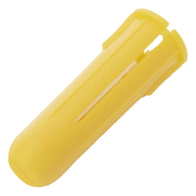 Paquete de 20 taquetes amarillo 1" y 20 tornillos 8mm x 1" - Imagen 3
