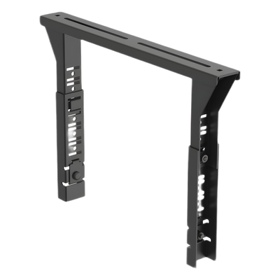 Soporte Tipo Trapezoidal Apilable, para Charolas Wire Basket de 300 mm (12 pulgadas) de Ancho, Color Negro.