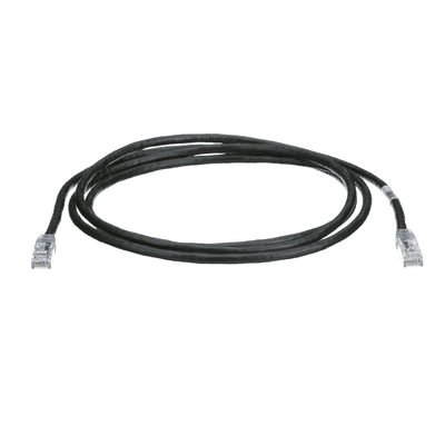 Cable de Parcheo TX6, UTP Cat6, 24 AWG, CM, Color Negro, 2.13 Metros (7 Pies) - Imagen 3