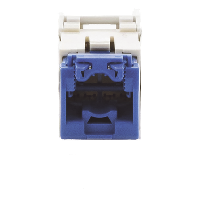 Conector Jack RJ45 Estilo TG, Mini-Com, Categoría 6A, de 8 Posiciones y 8 Cables, Color Blanco - Imagen 5