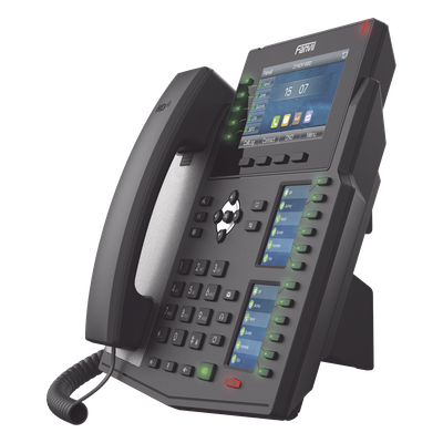 Teléfono IP Empresarial con Estándares Europeos, 20 lineas SIP con pantalla LCD a color, 60 teclas DSS/BLF, puertos Gigabit, IPv6, Opus , PoE/DC - Imagen 4