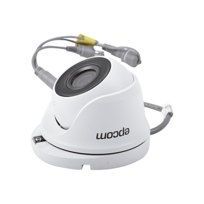 Eyeball TURBOHD 1 Megapixel (720p) / METALICA / Gran Angular 92° / Lente 2.8 mm / IR Inteligente 20 mts / Exterior IP66 / TVI-AHD-CVI-CVBS / dWDR - Imagen 3