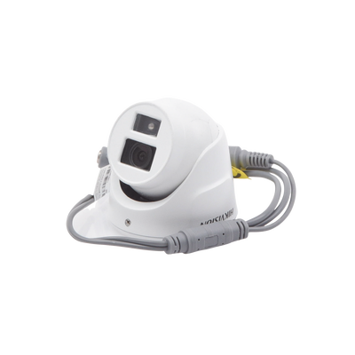 Ultra Mini Turret TURBO 2 Megapixel (1080p) / Gran Angular / Lente 2.8 mm / 20 mts IR EXIR / Exterior IP67 / 4 Tecnologías (TVI / AHD / CVBS) / dWDR / Color Blanco - Imagen 5